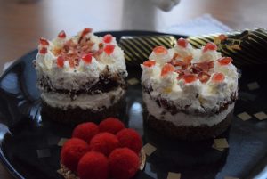 Herzhaftes Schwarzwälder Kirschtörtchen