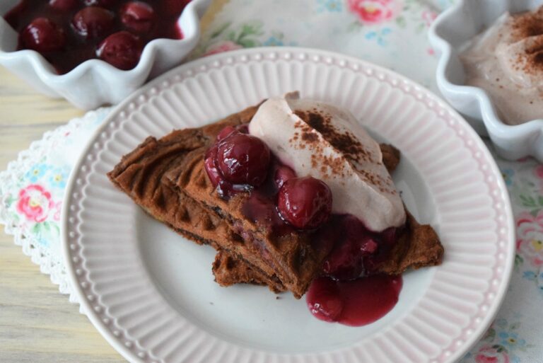 Zuckerfreie Ki-Ba Waffeln