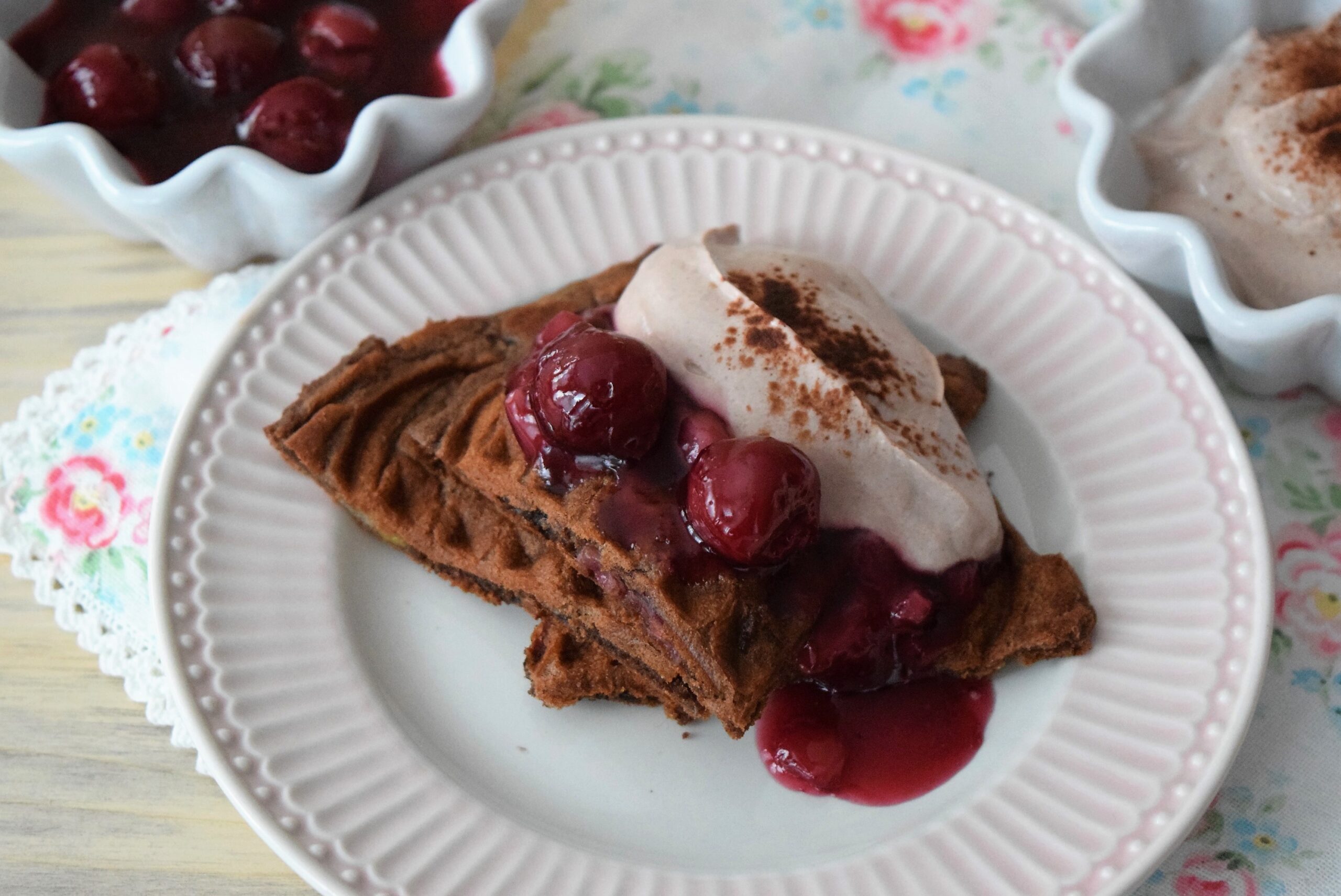 Zuckerfreie Ki-Ba Waffeln