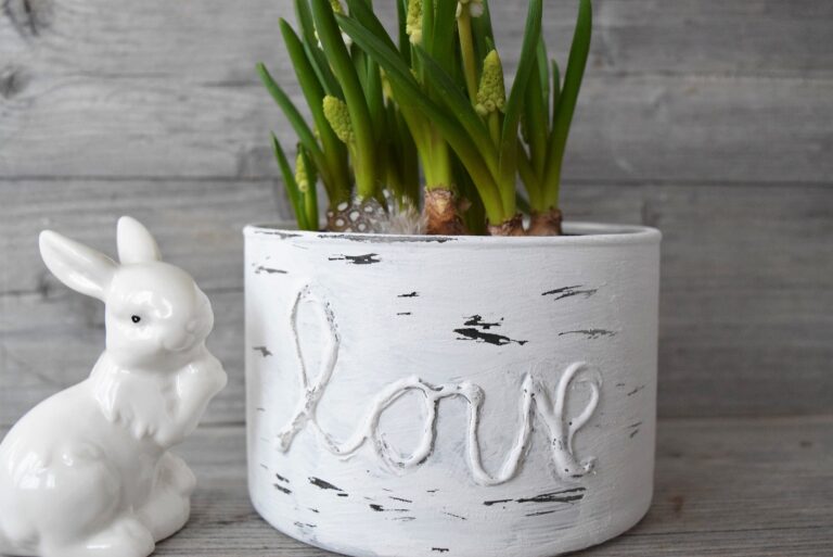 DIY Gläser mit Kreidefarbe