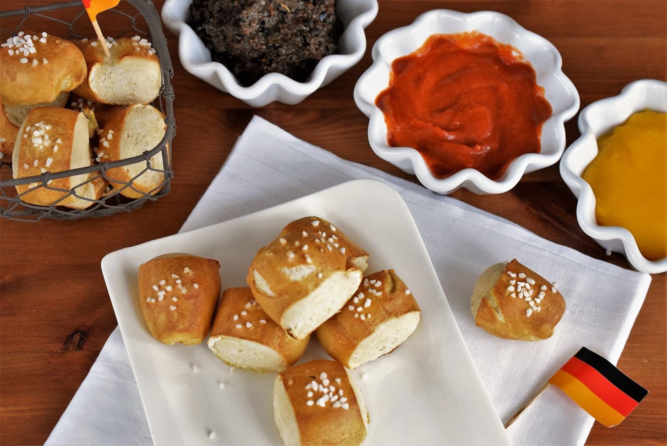 WM-Snack mit Dips