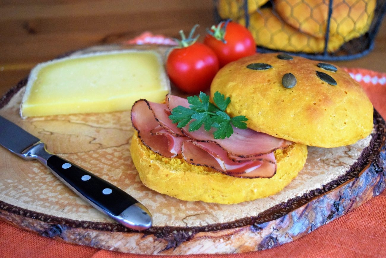 Kürbisbrötchen