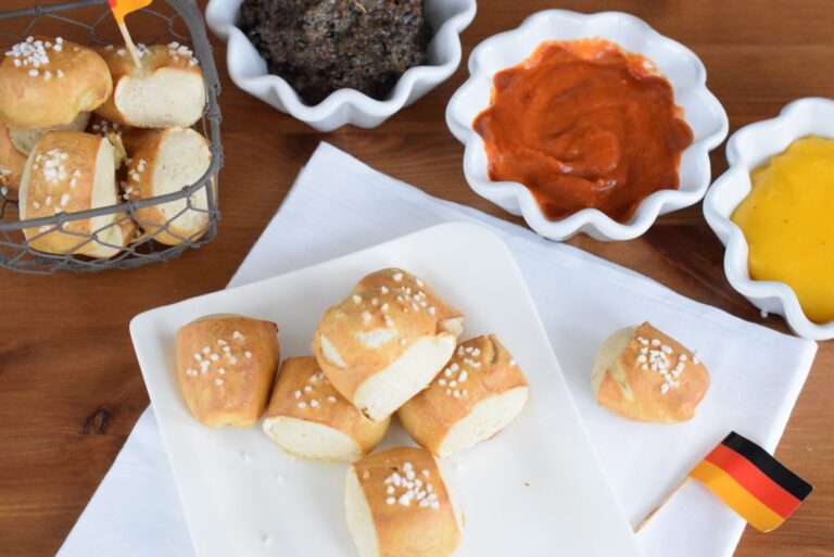 WM-Snack mit Dips