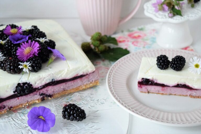 No Bake Brombeer-Torte