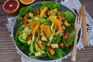 Wintersalat mit Blutorangen