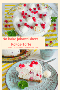 Kokos-Johannisbeer-Torte