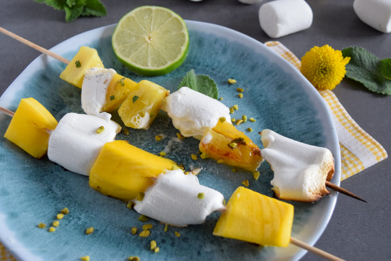 Plätzchen und Obstspieße vom Grill | Blackforestkitchenblog