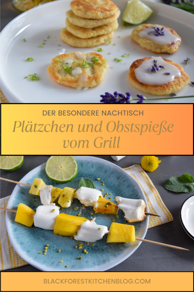 Plätzchen und Obstspieße vom Grill | Blackforestkitchenblog