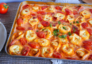 Ofentortellini- günstig kochen-