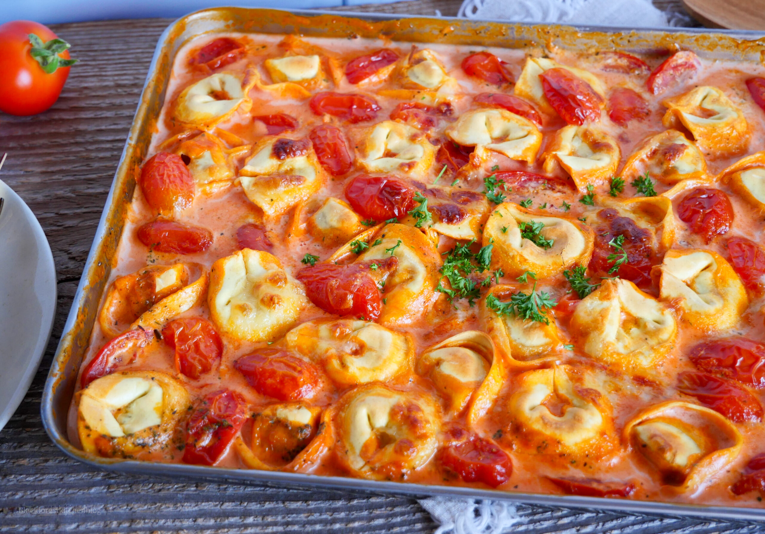 Ofentortellini-günstig kochen-