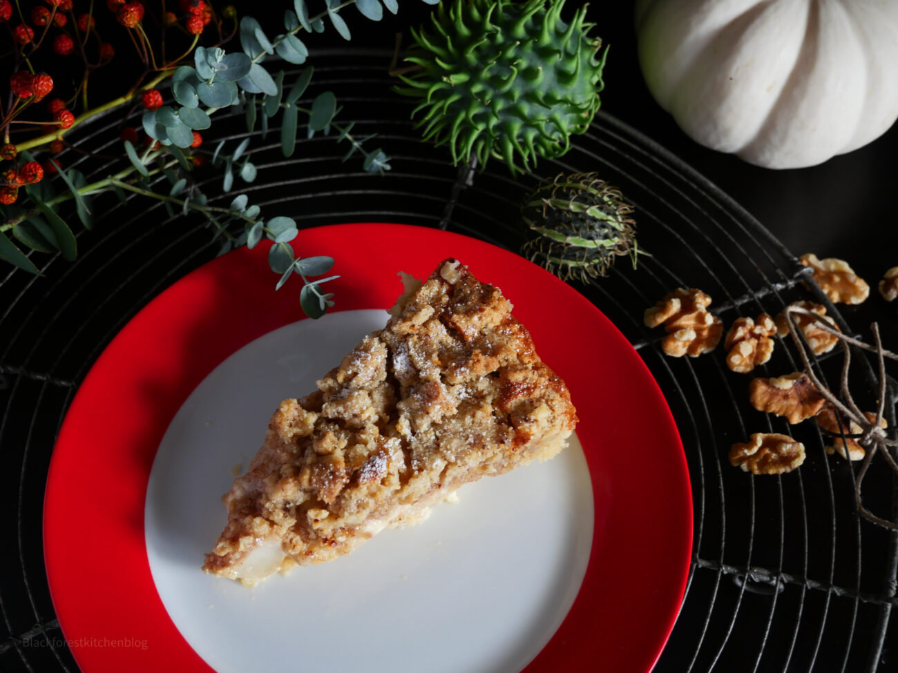 Birnenkuchen mit Knusperhaube | Blackforestkitchenblog