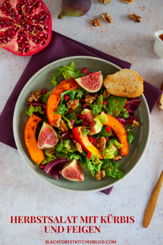 Herbstsalat mit Kürbis und Feigen | Blackforestkitchenblog Herbstsalat mit Kürbis und Feigen | Blackforestkitchenblog