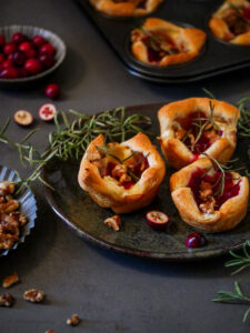 Cranberry Brie Häppchen