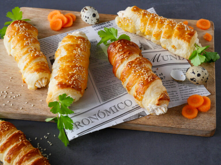 Gefüllte Blätterteig-Karotten | Blackforestkitchenblog