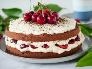 Cappuccino-Kirsch-Torte