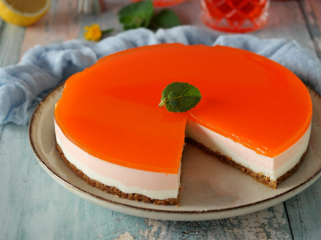 No bake Aperol-Torte