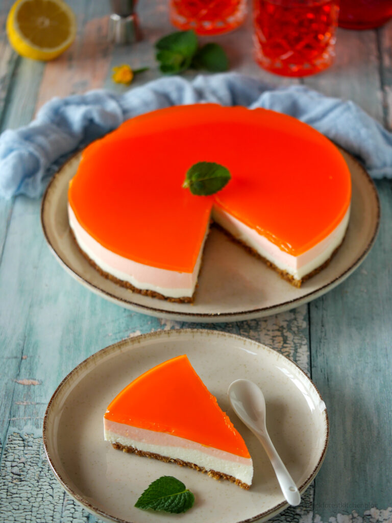 No bake Aperol-Torte
