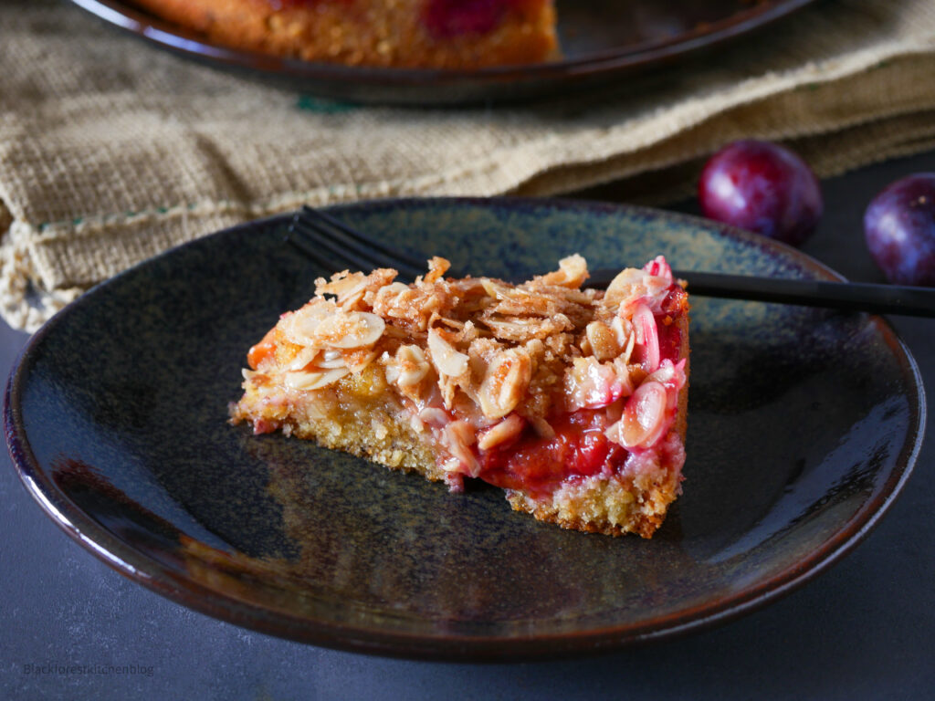 Zwetschgenkuchen mit Zimtknusperhaube