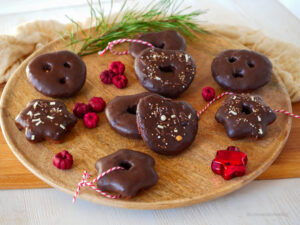 Mini-Lebkuchen Herzen, Sterne, Brezeln