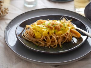 Spaghetti mit fruchtiger Wodkasoße