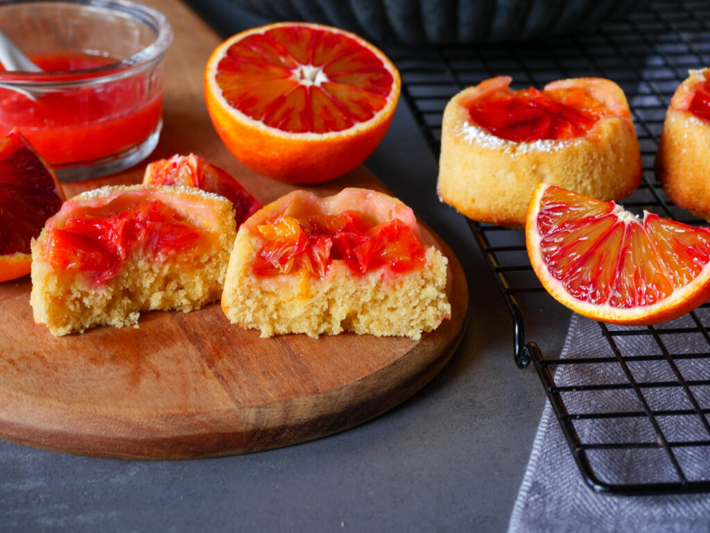 Upside down Blutorangen Muffins