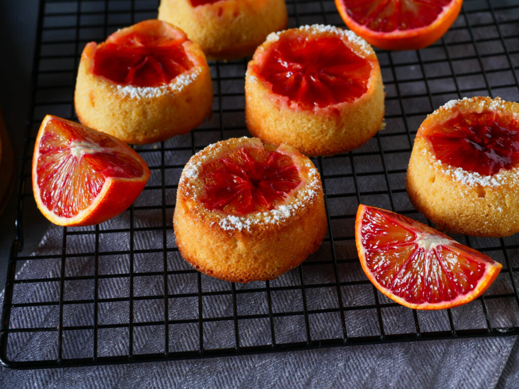 Upside down Blutorangen Muffins
