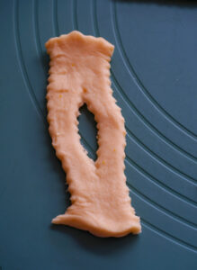 Schneeschlaufen (Schürzkuchen)