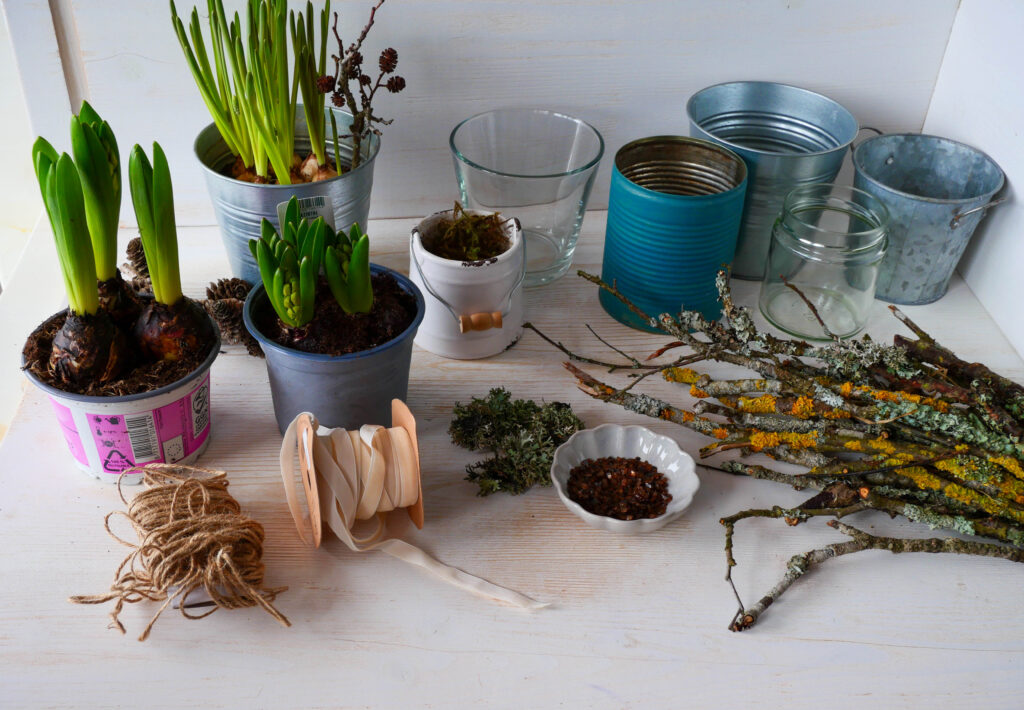 DIY mit Frühlingsblühern