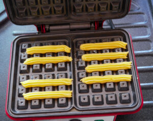 Churros aus dem Waffeleisen