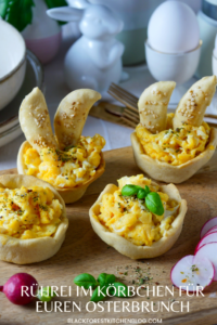 Rührei im Körbchen