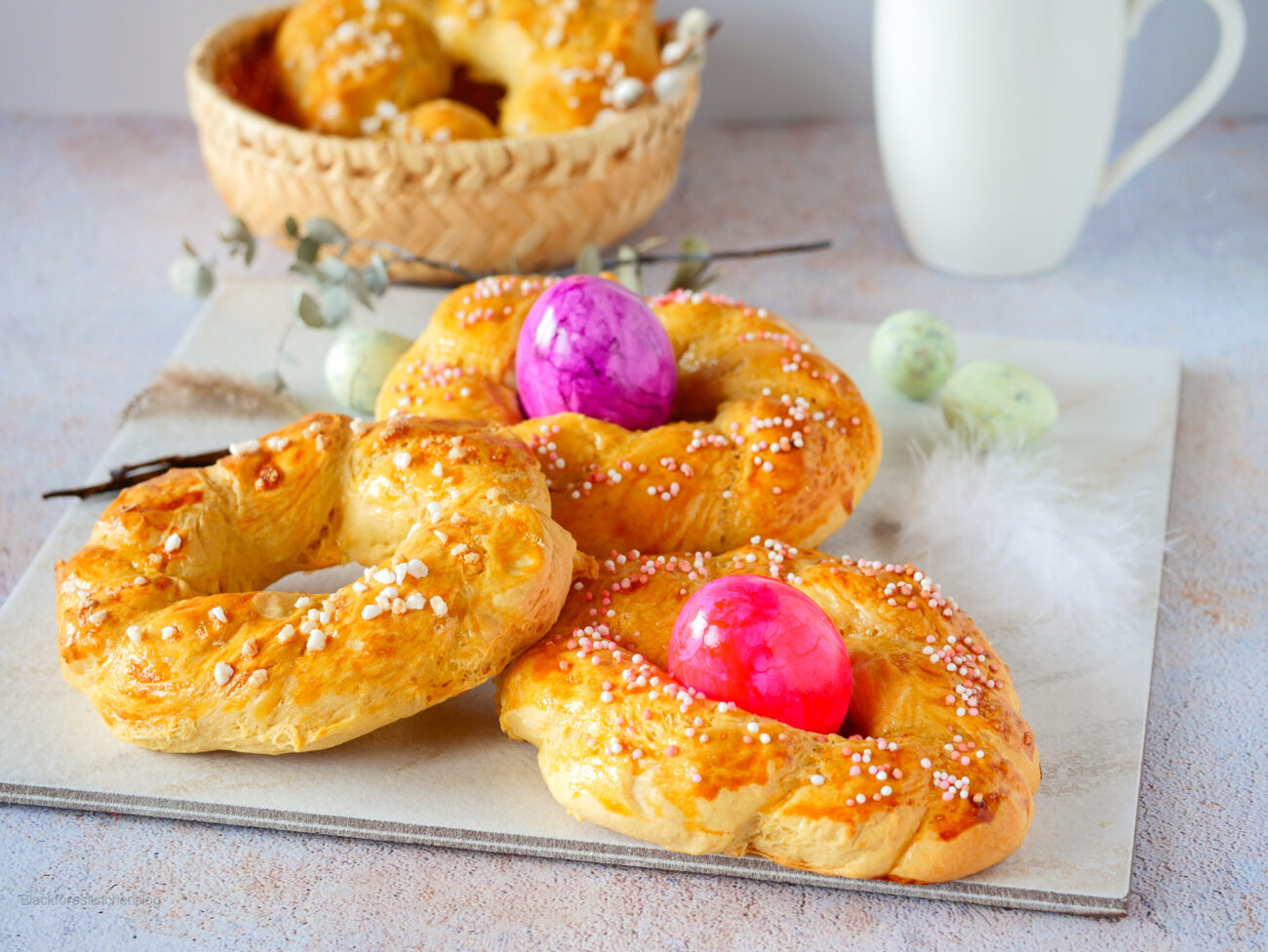 Oster Hefekränze mit Vanille