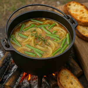 Kochen am Feuer – Wie du dein eigenes Gemüse frisch aus dem Garten an der Feuerstelle zubereitest