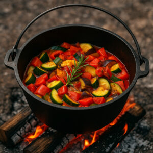 Kochen am Feuer – Wie du dein eigenes Gemüse frisch aus dem Garten an der Feuerstelle zubereitest