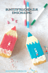 Buntstiftkuchen zur Einschulung