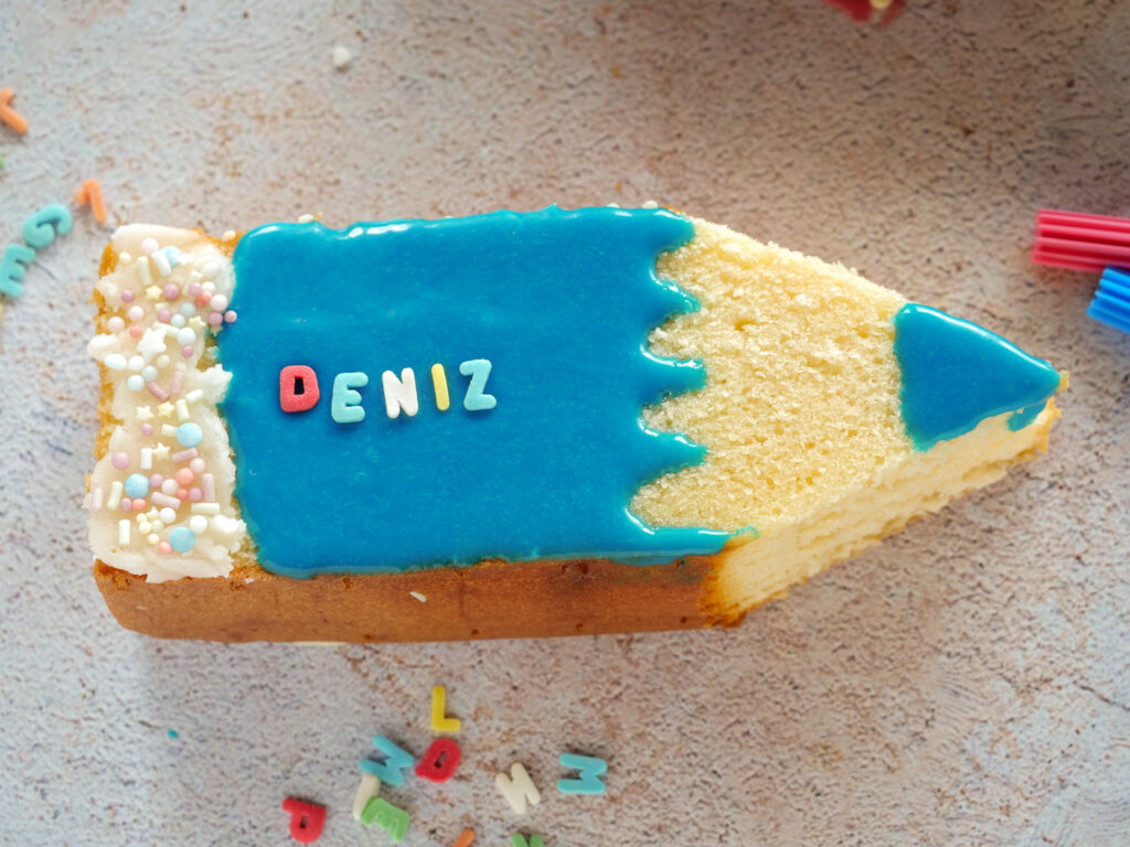Buntstiftkuchen zur Einschulung