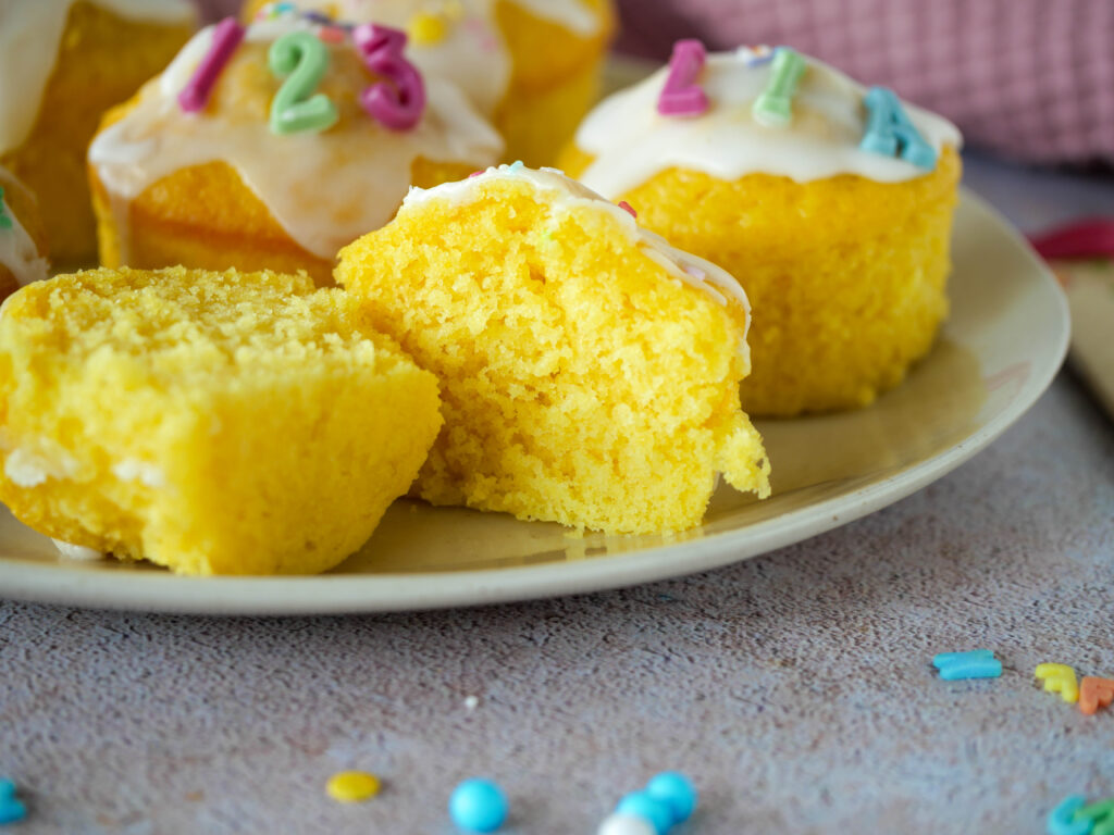 Zitronen-Muffins zur Einschulung