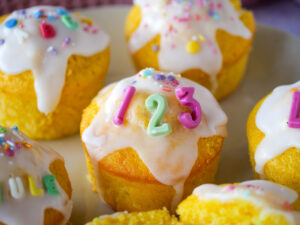 Zitronen-Muffins zur Einschulung