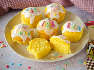 Zitronen-Muffins zur Einschulung