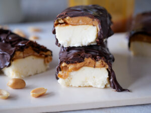 Snickers Eis selbstgemacht