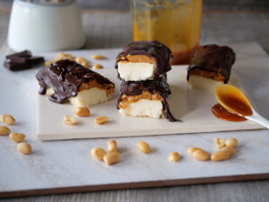 Snickers Eis selbstgemacht