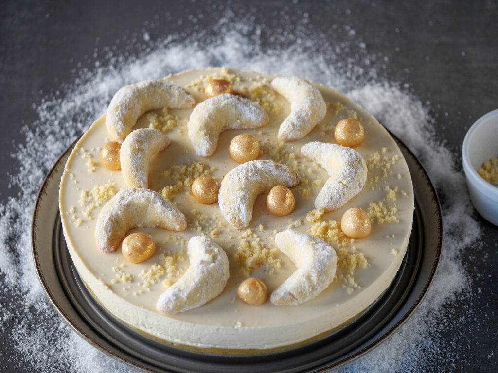 Vanillekipferl-Torte