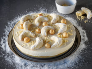 Vanillekipferl-Torte