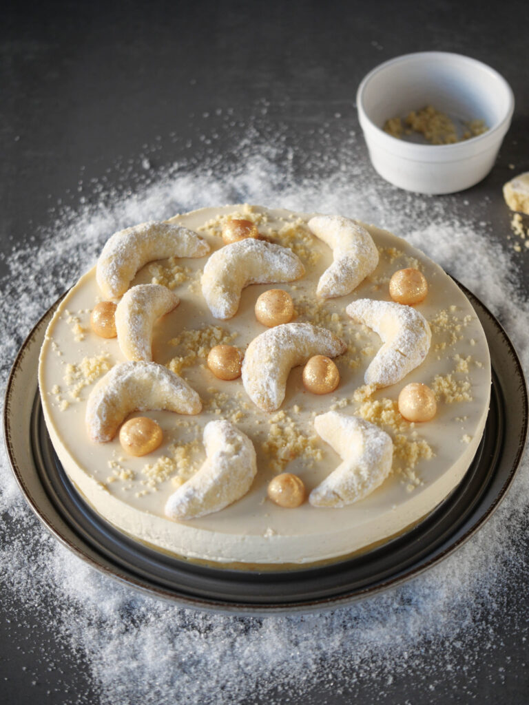 Vanillekipferl-Torte