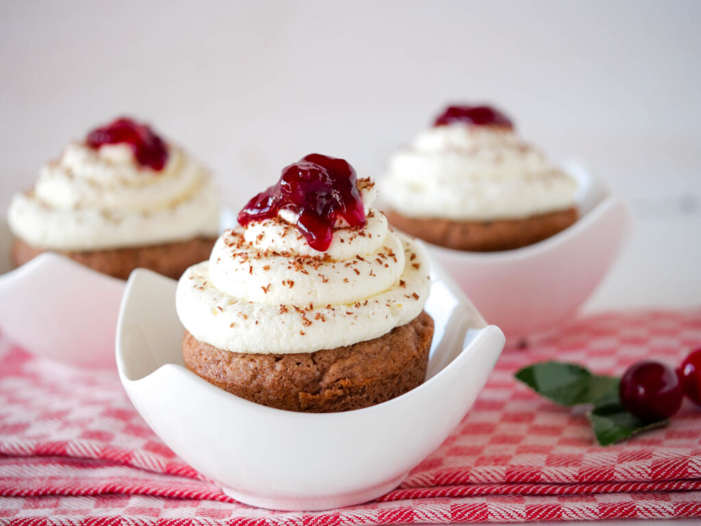 Schwarzwälder Kirsch Muffins