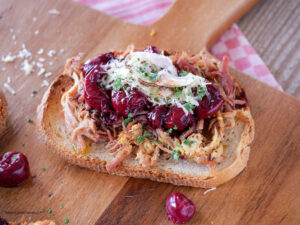 Pulled Schäufele-Brot