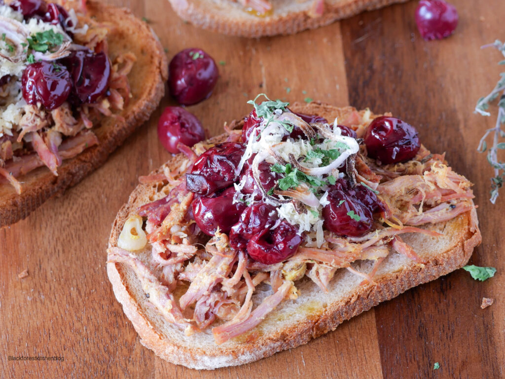 Pulled Schäufele-Brot