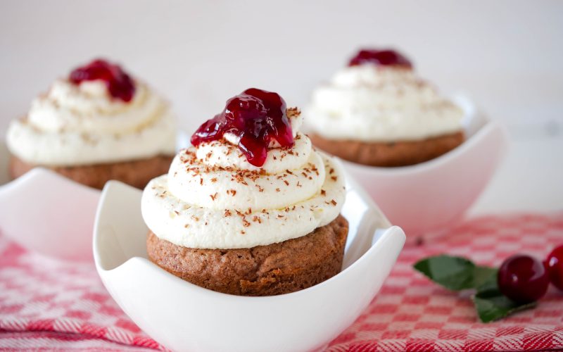 Schwarzwälder Kirsch Muffins
