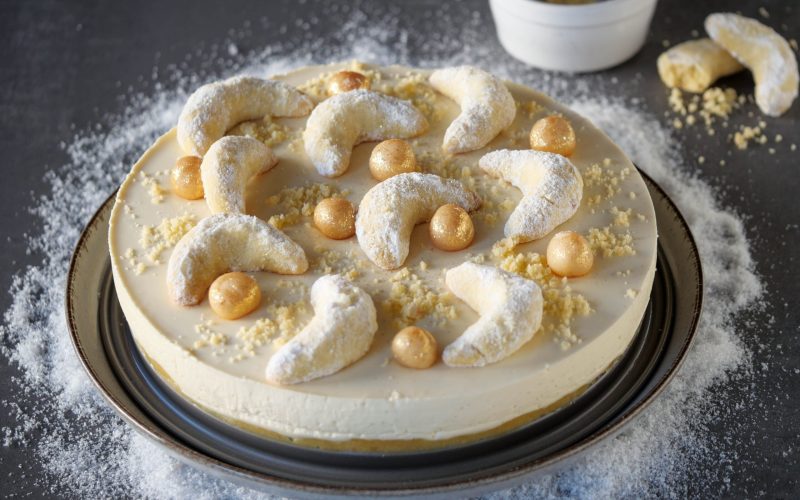 Vanillekipferl-Torte