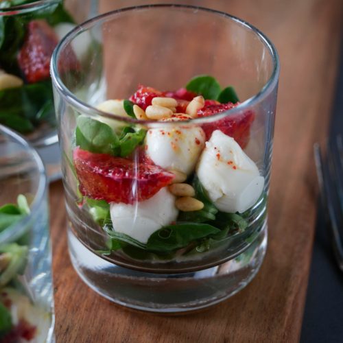 Feldsalat mit Blutorangen-Dressing