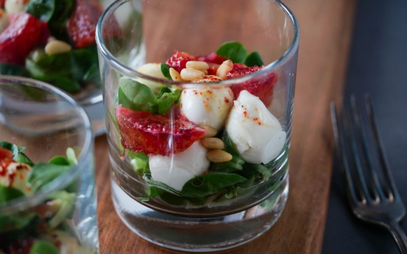 Feldsalat mit Blutorangen-Dressing